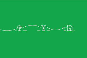 Icons to show flow of energy