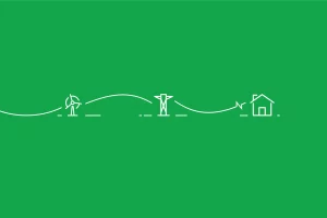 Icons to show flow of energy